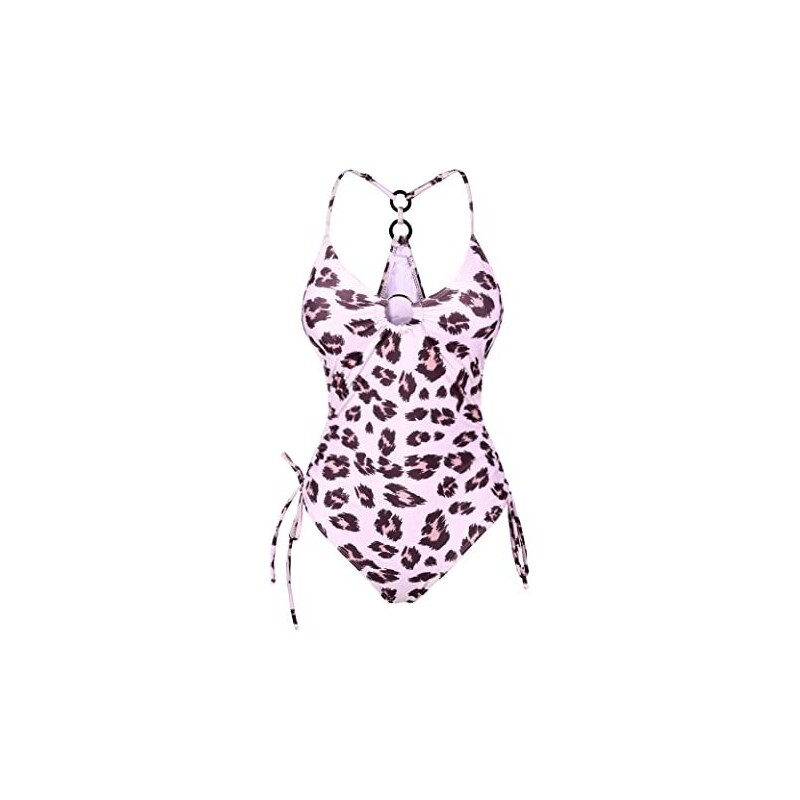 OUSIMEN Costume Intero A V Profondo | Tessuto Modellante E Asciugatura Rapida | Perfetto Per Piscina E Spiaggia | Taglie S-XXL