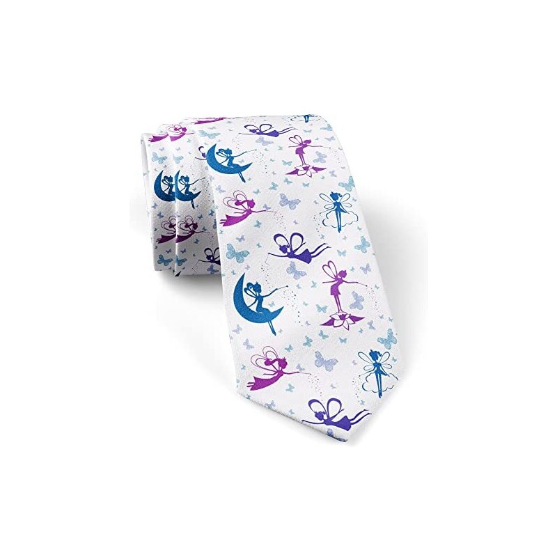 Cravatta Uomo Con Stampa Di Dinosauri Simpatici, Edifici Famosi E Motivi Divertenti. Perfetta Per Matrimoni, Feste, Ufficio O Per Un Look Casual Ma Originale. Taglia Unica (145x6,5 Cm).
