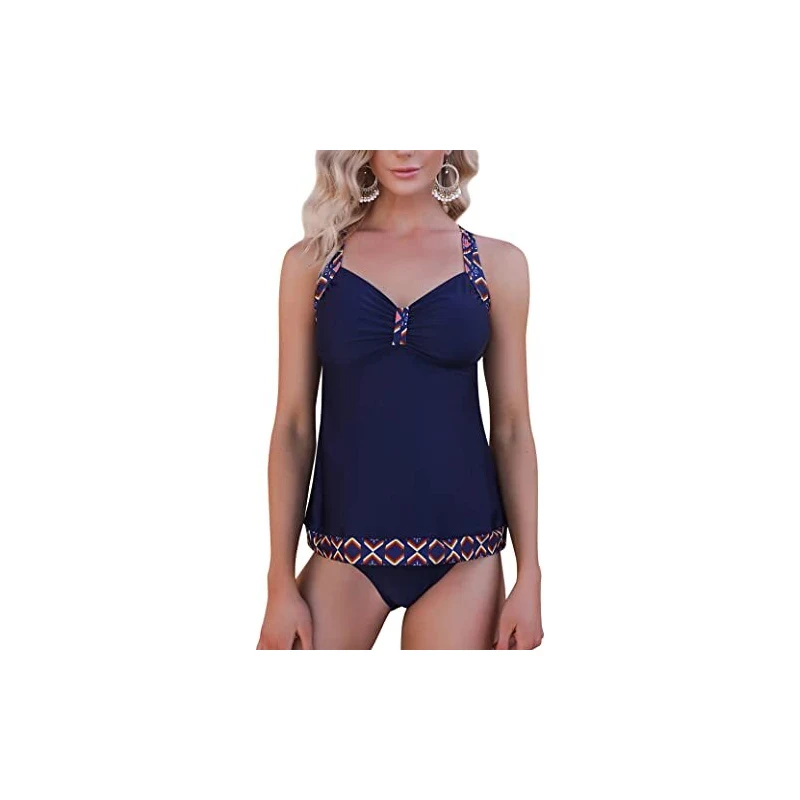 MJGkhiy - Set Tankini Donna / Tankini Da Bagno Per Donna MJGkhiy - Set Tankini Donna / Tankini Da Bagno Per Donna
