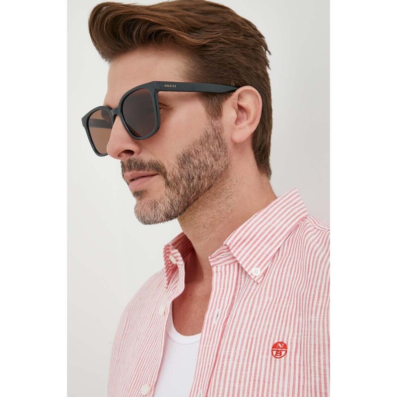Gucci occhiali da sole uomo colore grigio GG1346SK