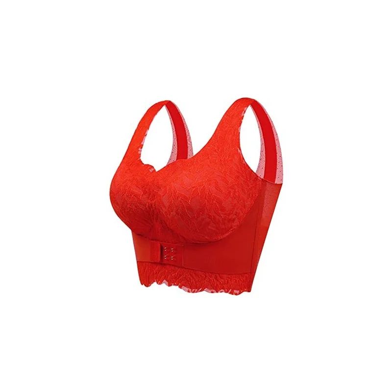 Sunnyuk Reggiseni Sportivo Donna Retro Bello Reggiseno Con Fibbia