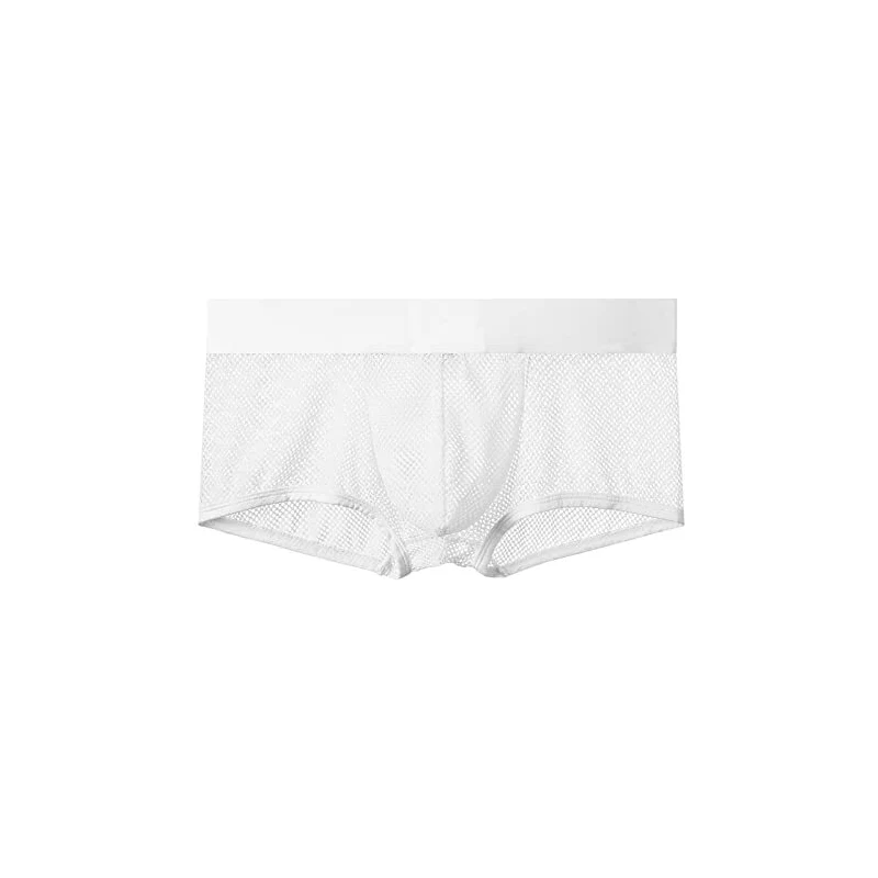 2023 nuovo Design in cotone tinta unita traspirante da uomo biancheria intima Bo