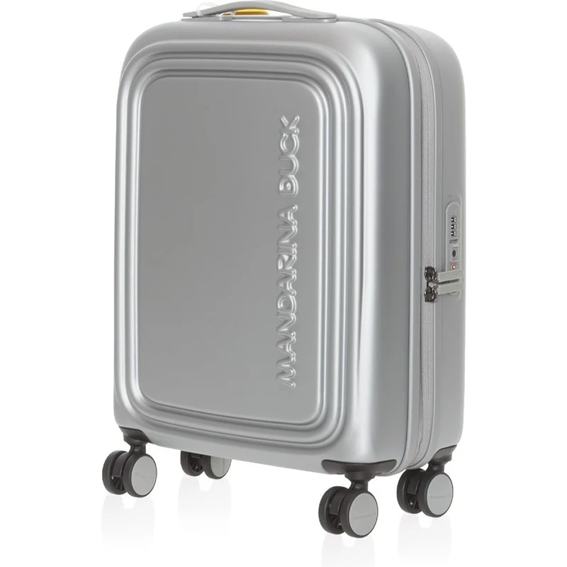 Mandarina Duck Logoduck trolley cabin, 40 x 55 x 20 (L x H x W), Black (black), 40x55x20(LxHxW), Suitcase and trolleys
