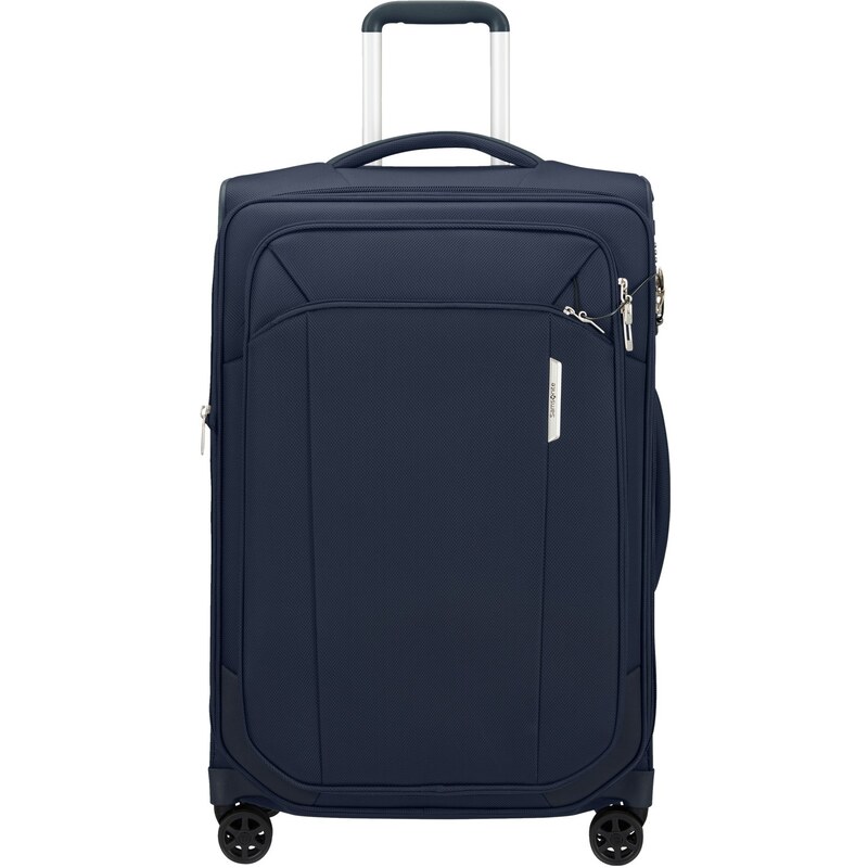 Travelite Borsa Da Viaggio Trolley A 2 Ruote In Materiale Riciclato – Collezione VIIA, Morbida 65 Cm 61 L, Rosa Primaverile