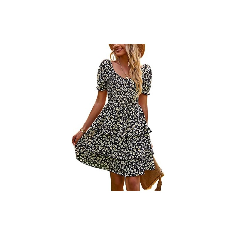 Abito Floreale Per Ragazze Grace Karin - Manica Lunga, Scollo Rotondo, Taglia A Linea