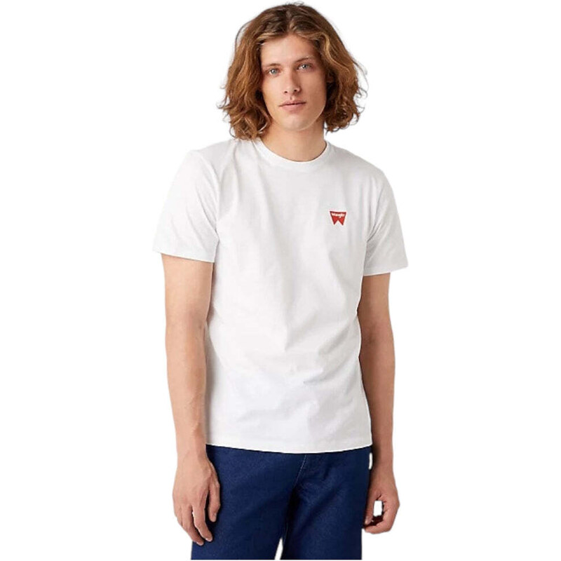 Wrangler t-shirt bianca W70MD3989