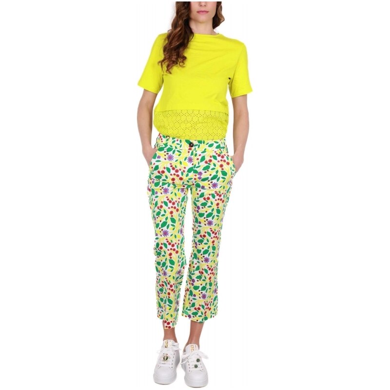 CAVALLI CLASS PANTALONE DONNA BIANCO - Foto 6