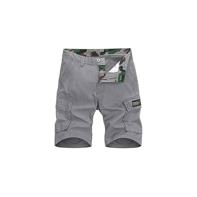 Pantaloncini Uomo Stretch Camouflage Elastico Bermuda Uomo