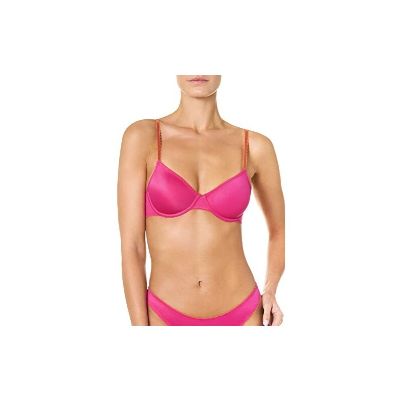 Goldenpoint Donna Reggiseno con Ferretto Bicolor Colore Rosa Taglia 3C Stileo