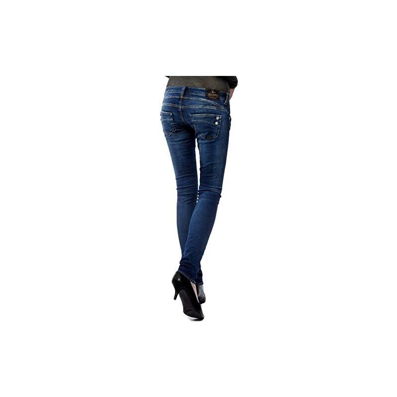 Jeans Wrangler Piper Donna - Slim Fit, Gamba Affusolata, Cotone Elasticizzato