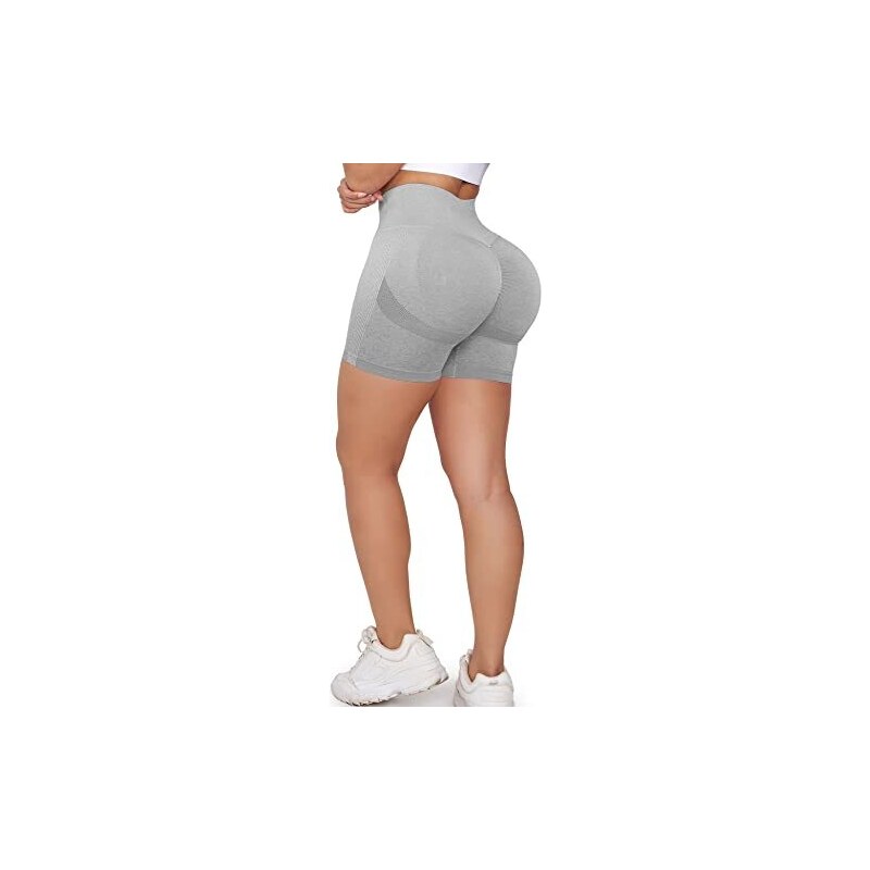 Pantaloncini Sportivi Donna Yoga E Palestra – Effetto Push Up, Vita Alta, Stivali Caldi (Tagliati)