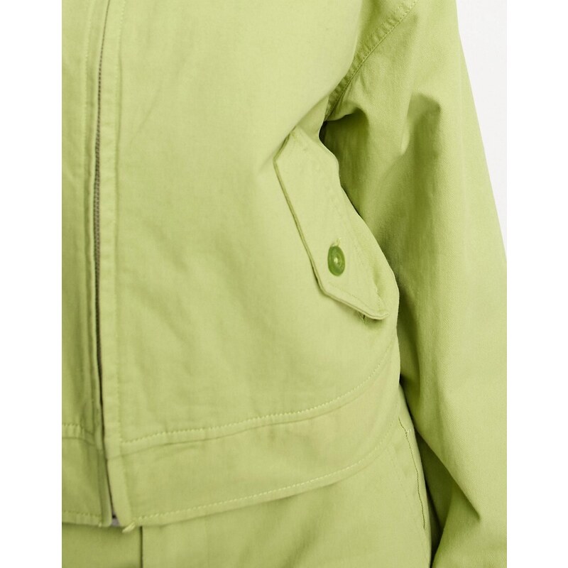 Obey - Briana - Giacca in twill verde