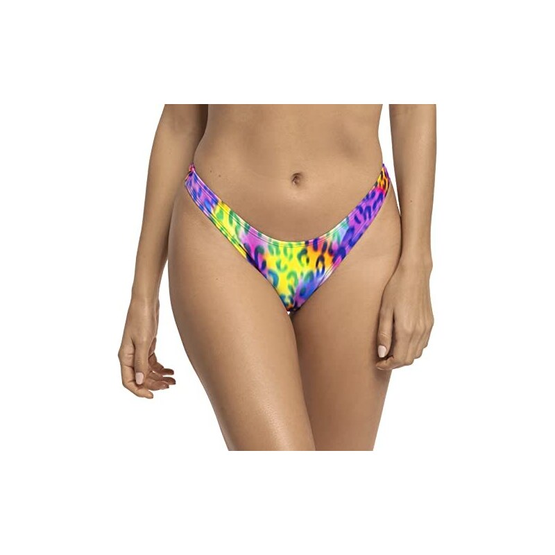 Slip Bikini Perizoma Donna RELLECIGA – Vita Regolabile Con Bottoni Metallici, Taglio Alto, Tessuto Morbidissimo, Perfetto Per Abbronzatura - 5