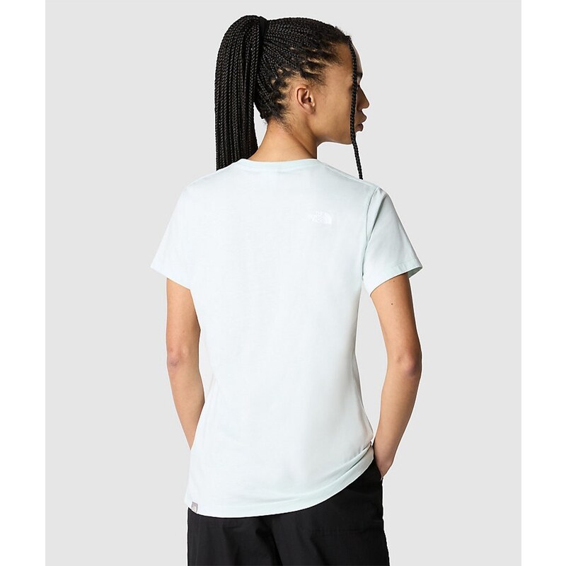 The North Face T-shirt Easy Skylight Blue Donna