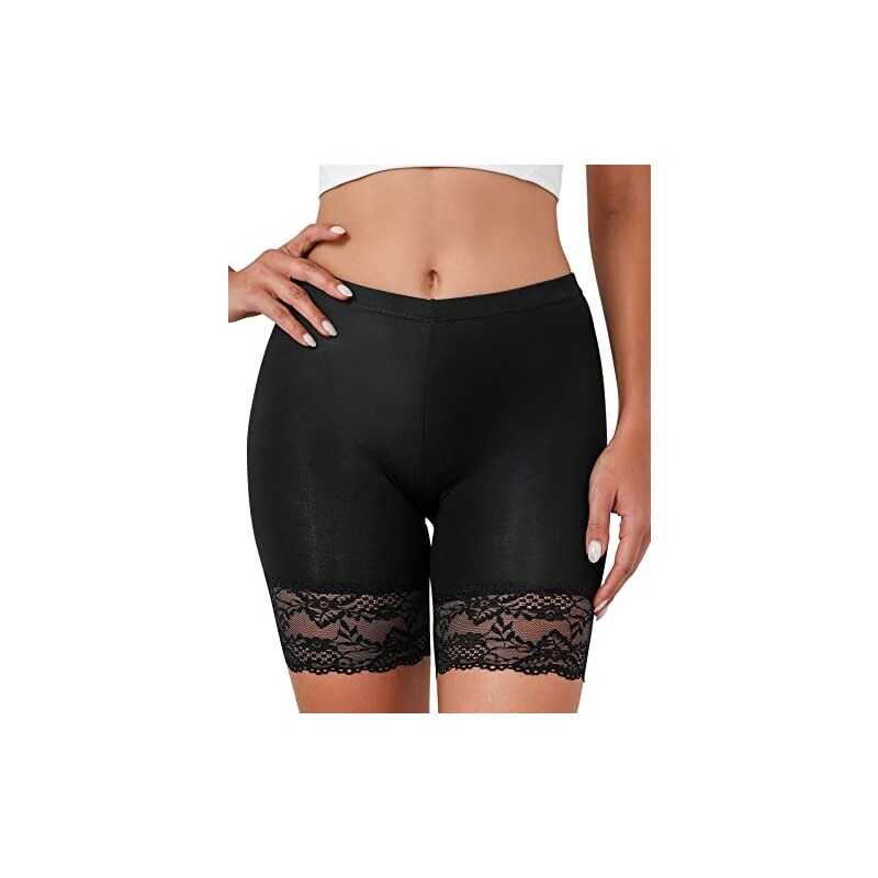 Pantaloncini Antisfregamento Invisibili Per Donna – Sottogonne Senza Cuciture In Nylon E Spandex, Leggings Corti Per Ciclismo, Boxer Antistupro