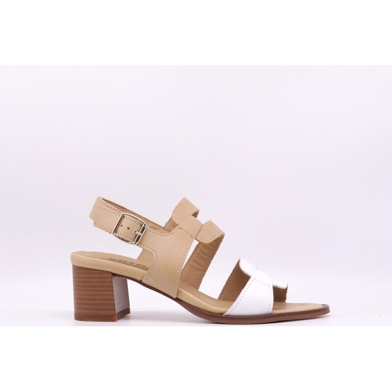 Geox PONZA - Sandali con tacco - brown/cognac