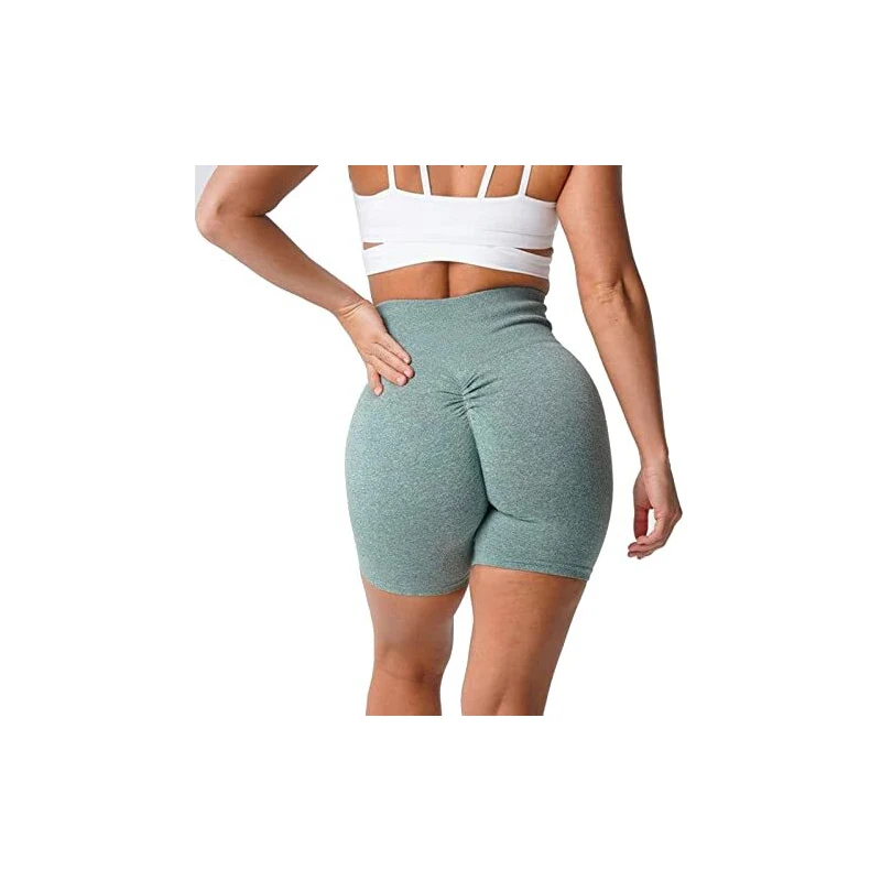 Pantaloncini Da Ciclismo Donna Booty Scrunch - Fitness Yoga Palestra Push Up - Foto 10