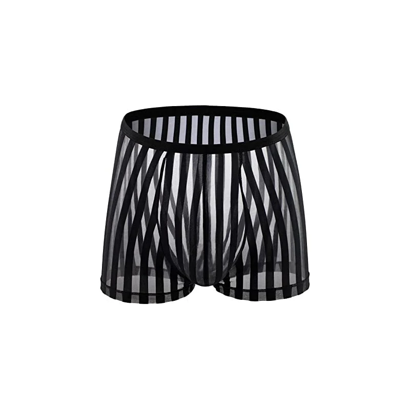 Casey Kevin Intimo Uomo Sexy - Boxer Trasparenti In Mesh - Mutande Traspiranti (Guida Taglie) - 2