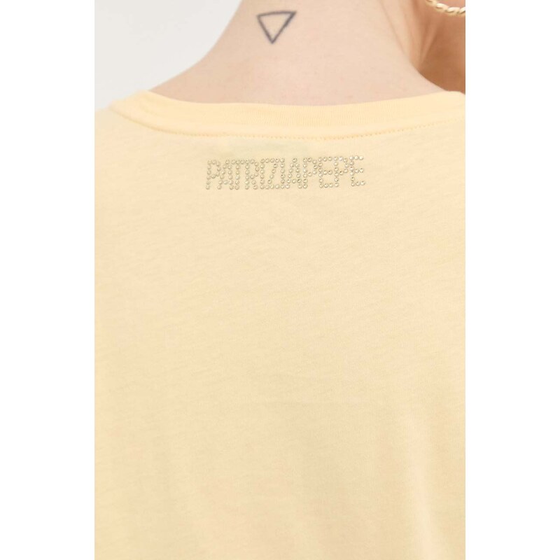 Patrizia Pepe t-shirt in cotone colore arancione
