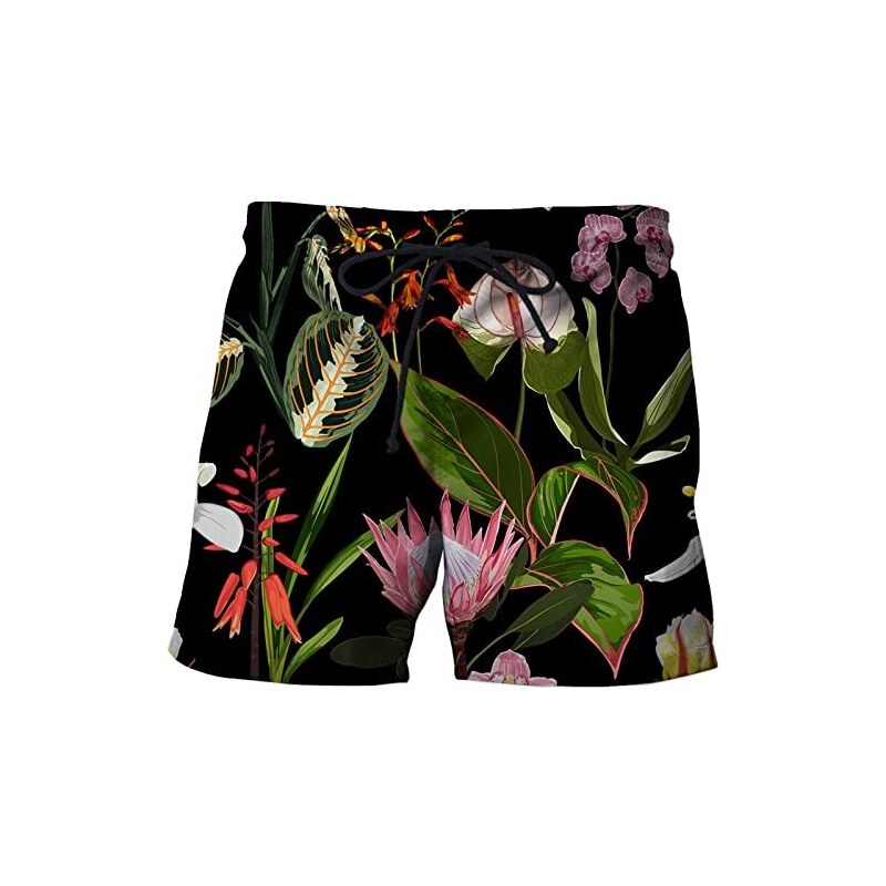 Costume Da Bagno Uomo 3XL - Pantaloncini Nuoto Con Coulisse - Asciugatura Rapida - Resistente Al Cloro - Foto 3