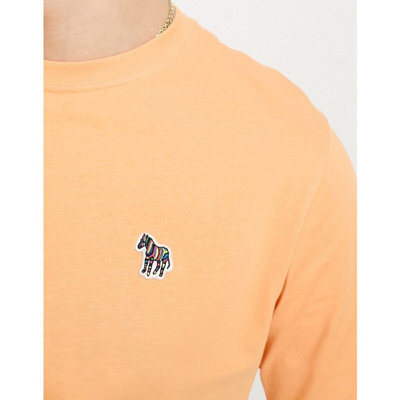 PS Paul Smith - T-shirt arancione chiaro con logo