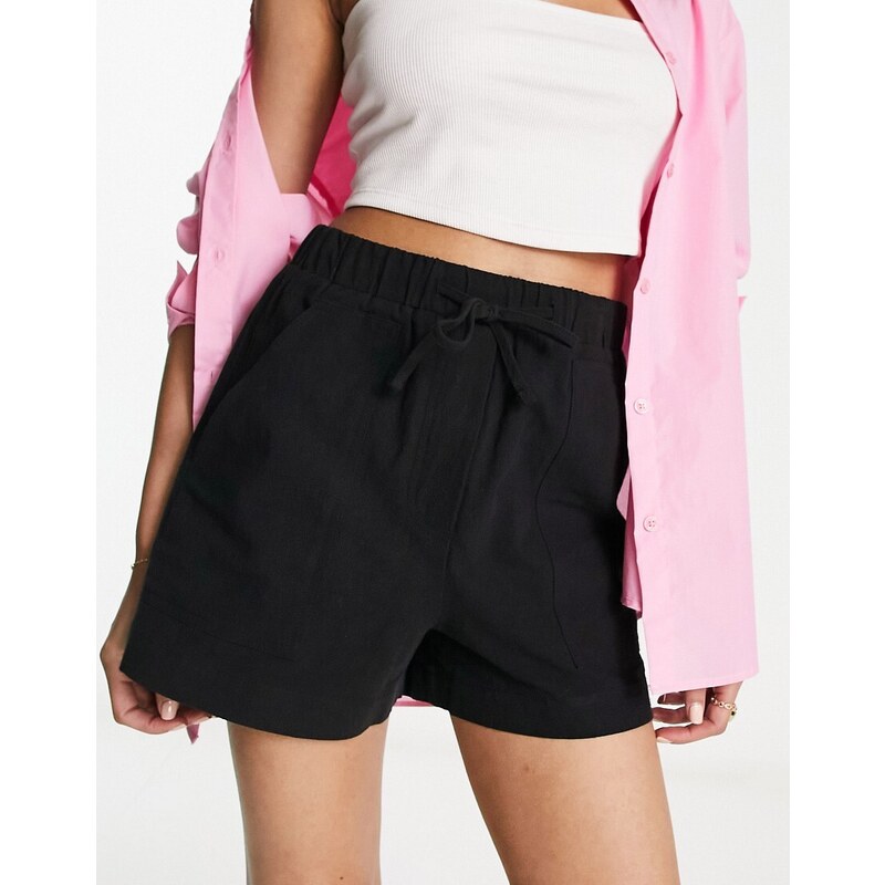 Shorts Elastici Pantaloncini Da Corsa Donna OQQ - Elastici E Traspiranti | Ideali Per Yoga, Palestra E Casual Nylon Elastan