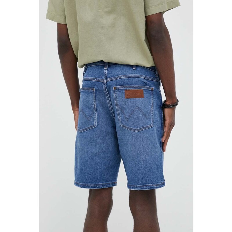 Wrangler pantaloncini di jeans Frontier uomo