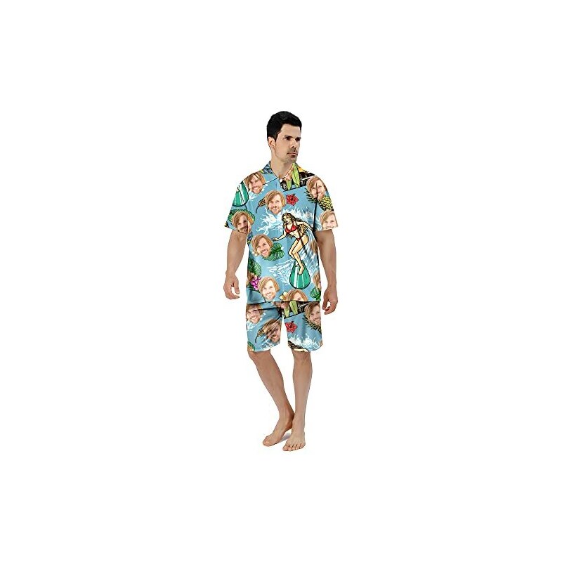 Camicia Hawaiana Uomo Tg. 52/54 - Baraldi Cotillons - Foto 6