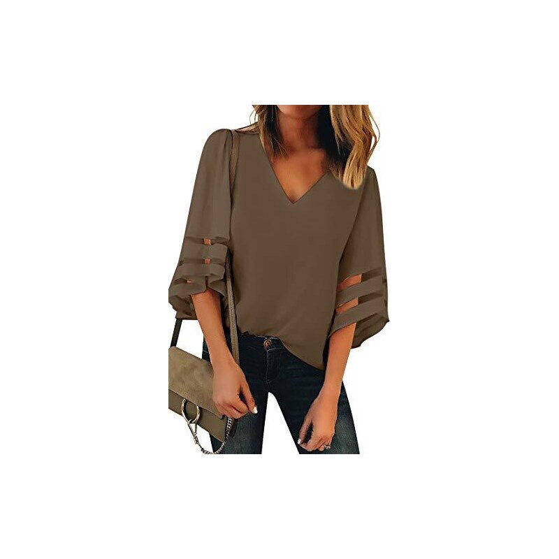 Ragno T-shirt Con Maniche 3/4 Scollo V - T-shirt Donna | Nencini Sport