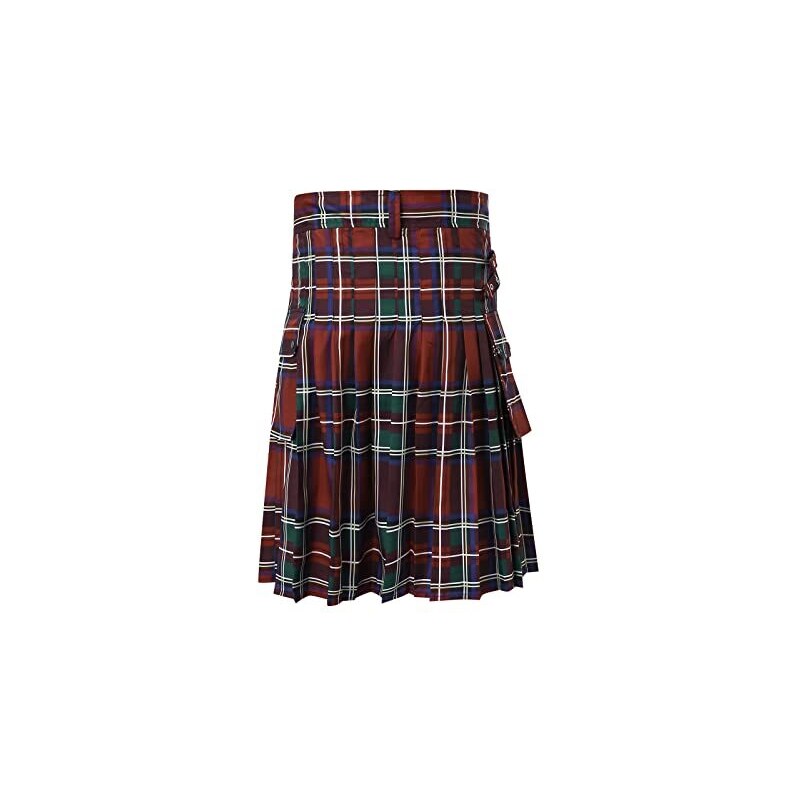 Minigonna A Quadri Con Cravatta - Scozzese Svasata Per Cosplay E Feste - Foto 3