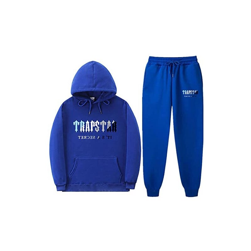 NIUHE Tuta Trapstar London Shooters per Uomo 2 Pezzi Tuta Sportiva