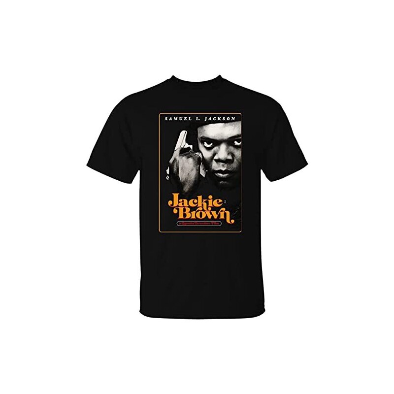 JINPIN Jackie Brown Jacky Samuel L. Jackson Quentin Tarantino Movie T-Shirt  Black XXL - Stileo.it