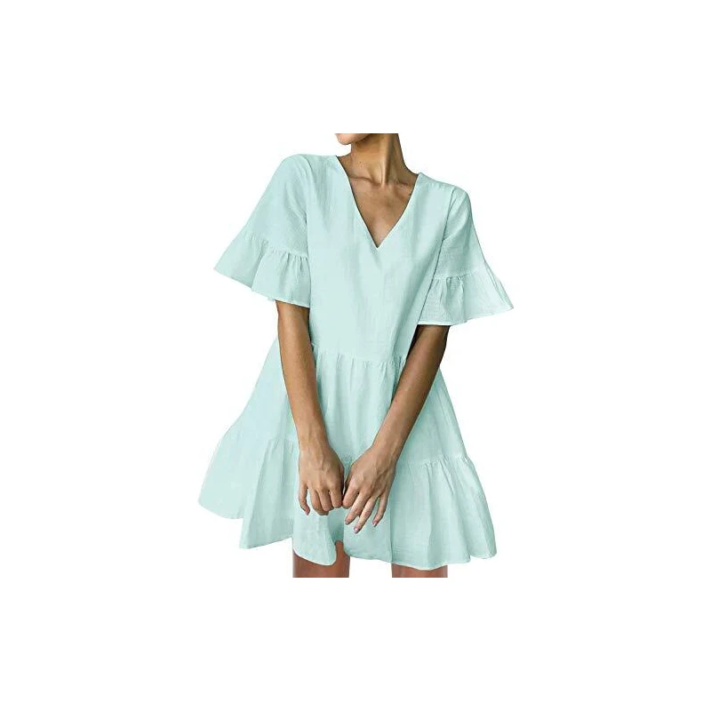 Abito Da Sera O Cerimonia Vestito Con Paillettes Corto Da Cocktail E Festa