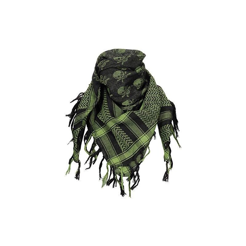 Mil-Tec PLO-halsdoek, Shemagh, 110x110 cm, rood/zwart Mil-Tec PLO-halsdoek, Shemagh, 110x110 cm, rood/zwart