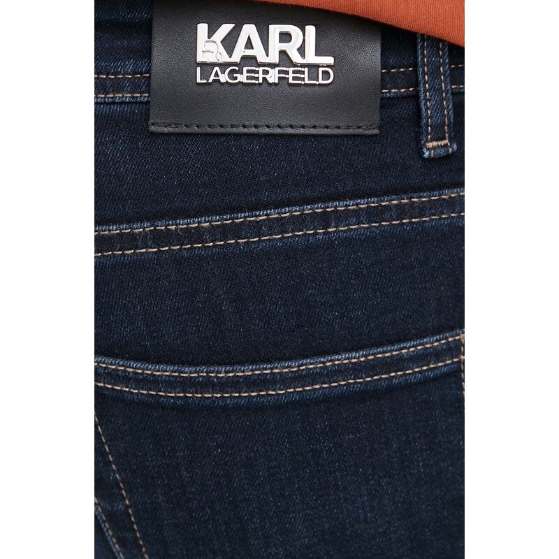 Karl Lagerfeld jeans uomo colore blu navy