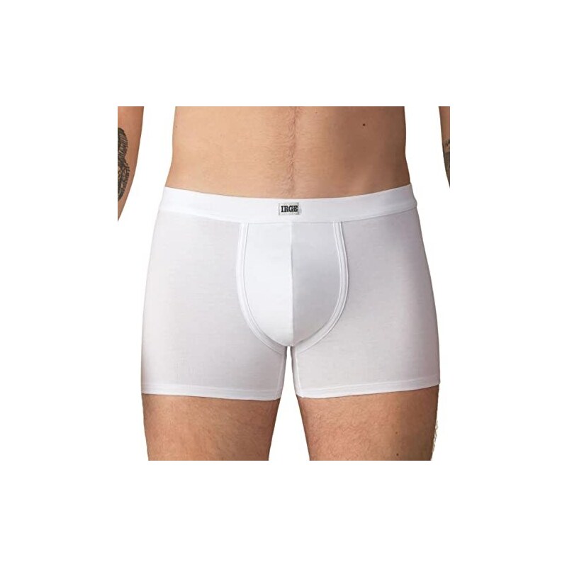 Pacco Da 6 Boxer Uomo In Cotone Elastico – Nero, Slip Comodi E Traspiranti – Senza Etichette, Vestibilità Perfetta - 5