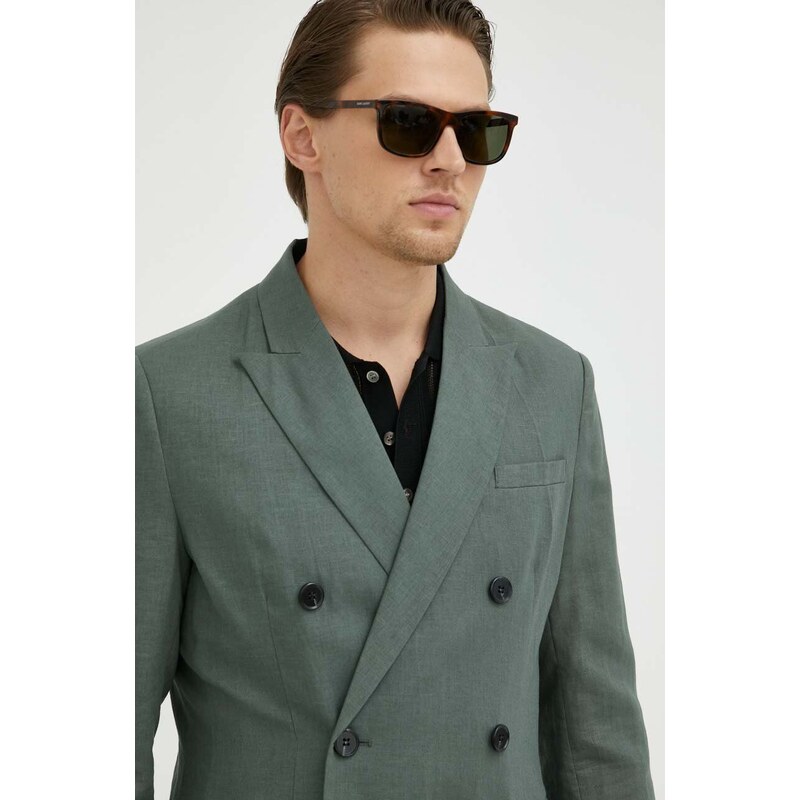 Bruuns Bazaar giacca in lino