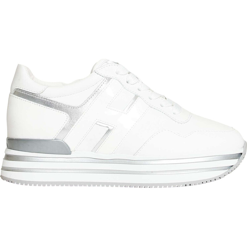 Hogan sneakers Midi in pelle bianco