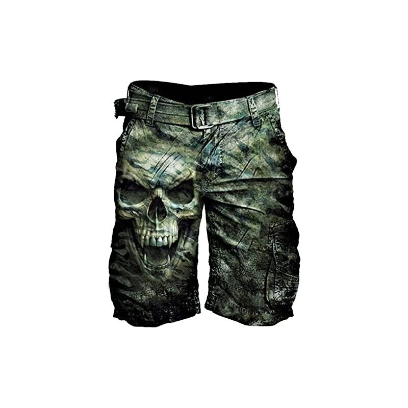 Duohropke Pantaloni cargo da uomo, da lavoro, da uomo, con gambe rimovibili, da trekking, da