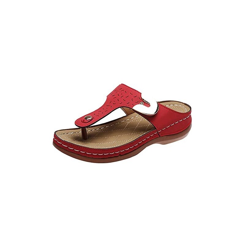 Sandali Piatti Donna Minetom - Infradito Eleganti Boho Comodi Per Spiaggia E Estate - 2