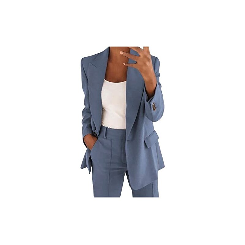 Black,XL Set 2 Pezzi Tuta Donna Donna Tinta Unita Top Felpe Con Cappuccio Pantaloni Loungewear~p148577582 - Foto 9