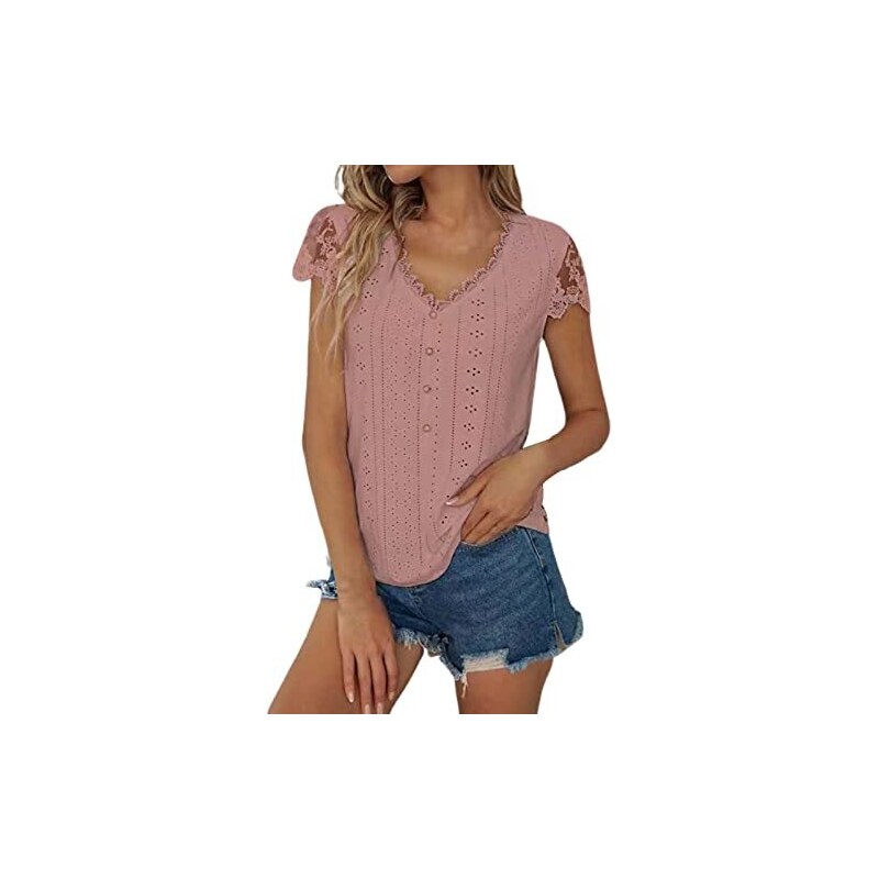 Camicia Colorata,Maglie Particolari,Camicia Pizzo,Maglia Pizzo,T