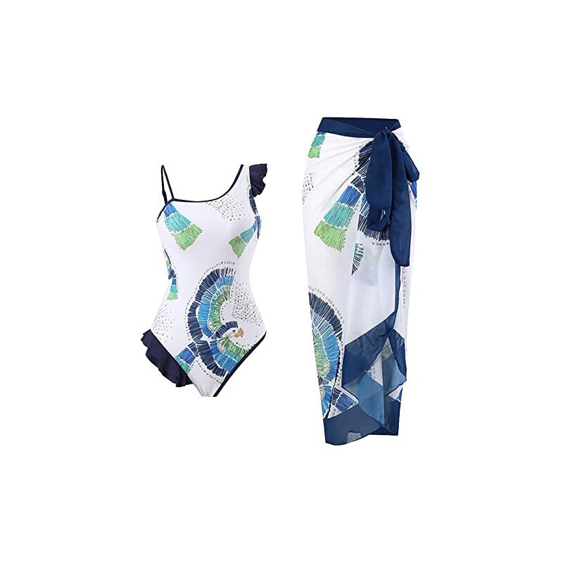 LULIGH Costume Da Bagno Da Marinaio Da Moda Base Retrò Donna Abito