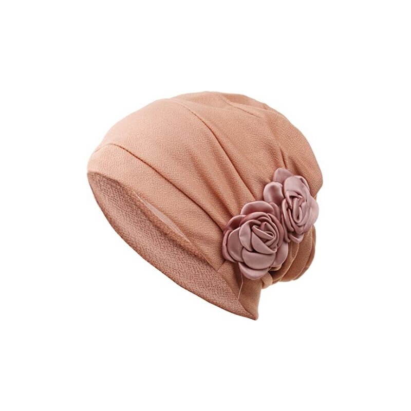 Lmtossey Cappello turbante da donna turbante africano turbanti testa di  fiore vintage avvolge cappello cappello copricapo per ragazze
