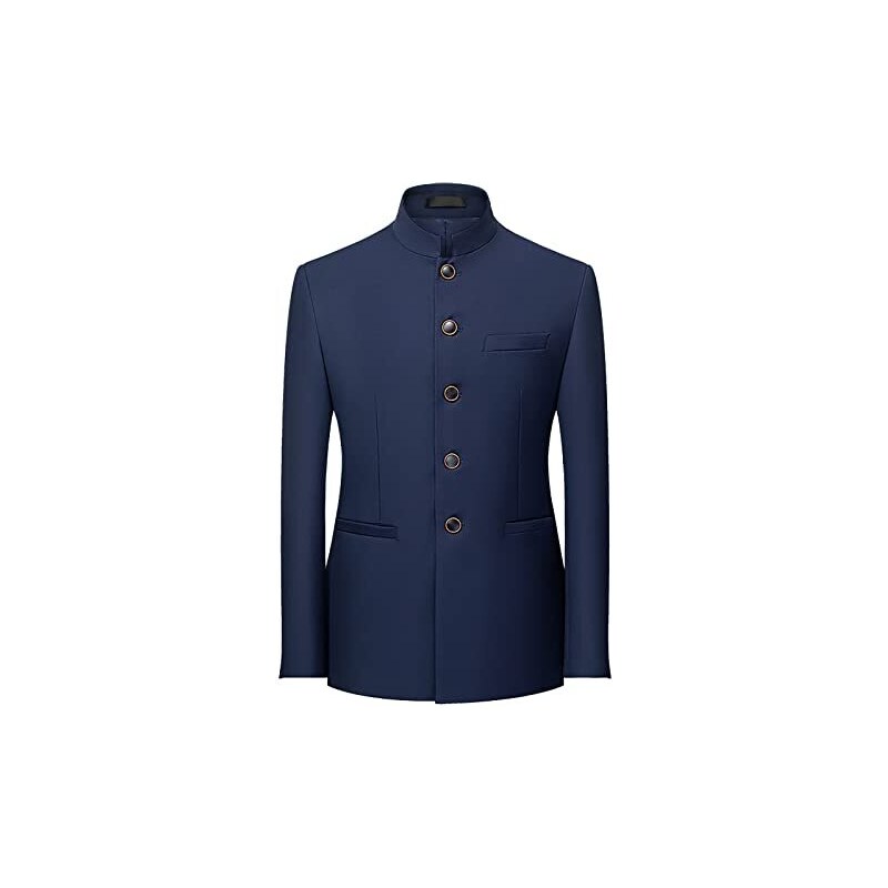 Giacca Tang Uomo - Cappotto Tradizionale Cinese Per Kung Fu E Cerimonie - Foto 8