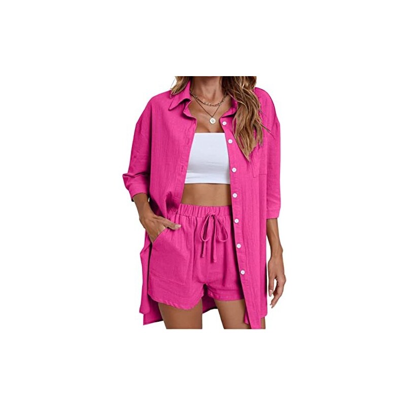 Completo Donna Due Pezzi - Cappotto E Pantaloni Casual Con Stile - Foto 3