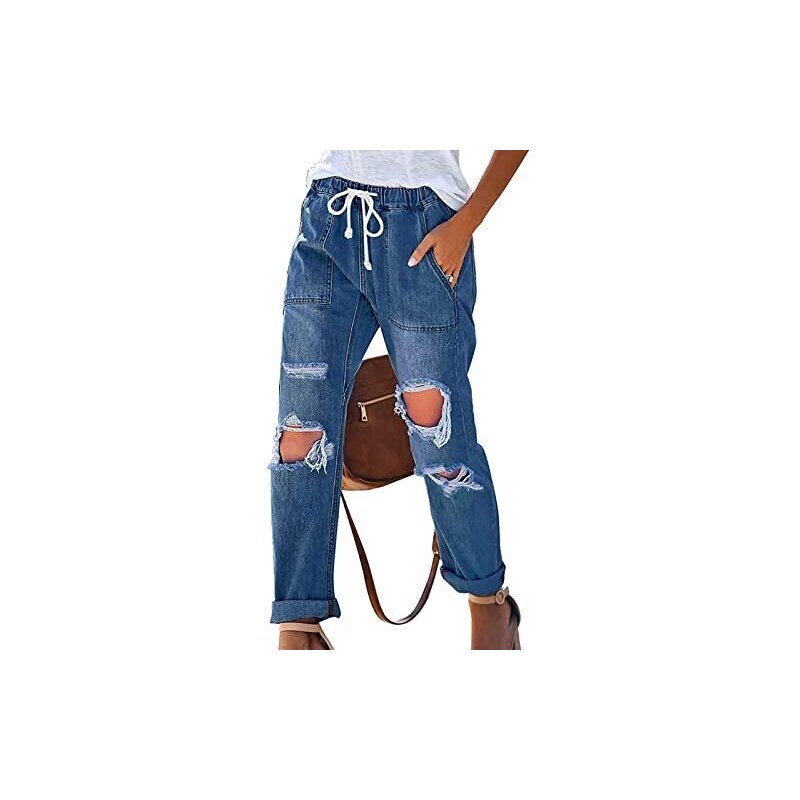 Pantaloncini Premaman In Denim - Con Fascia Elastica Sotto La Pancia, Comodi E Morbidi - Foto 4