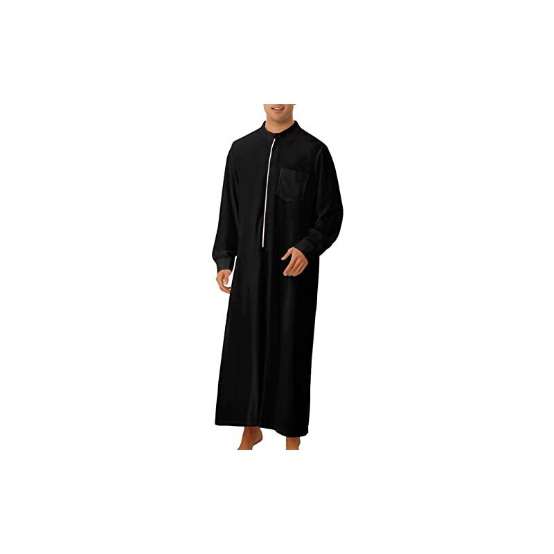 Caftano Uomo Lungo Abbigliamento Da Preghiera Per Uomini, 2025 - Foto 13