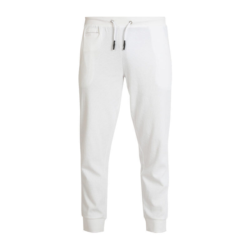 Coveri Collection Pantaloni Sportivi Da Uomo In Cotone e Shorts Bianco Taglia Xl