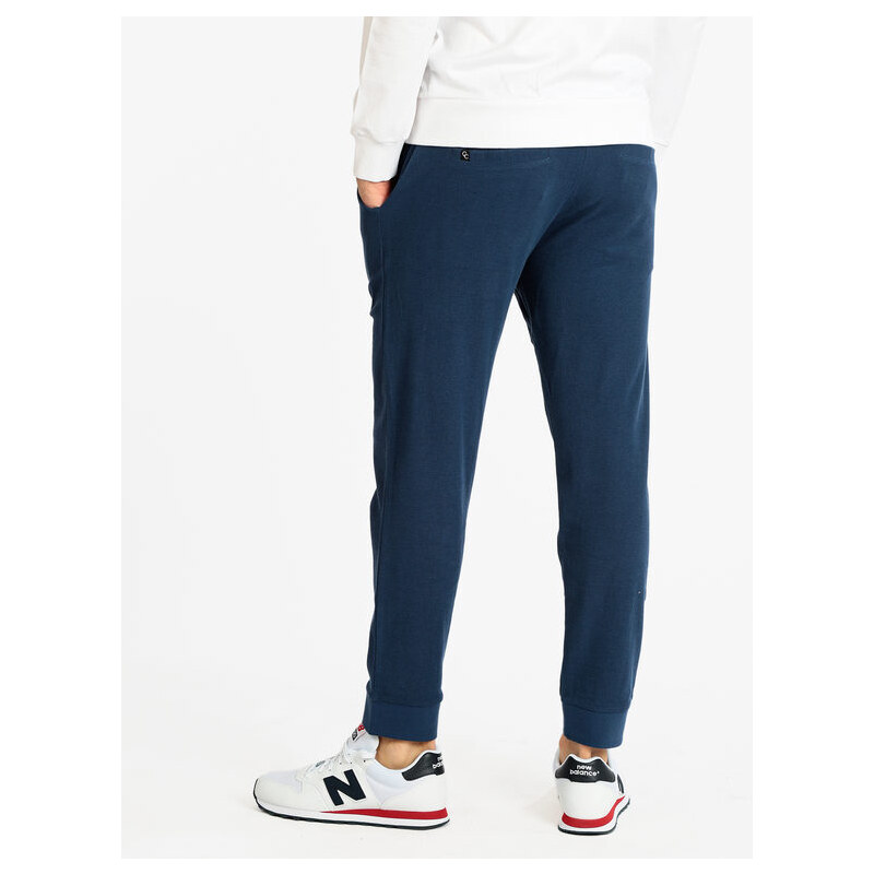 Coveri Collection Pantaloni Sportivi Da Uomo In Cotone e Shorts Blu Taglia L